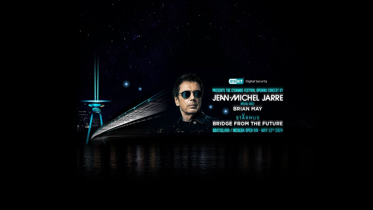 Jean-Michel Jarre - STARMUS - BRIDGE FROM THE FUTURE - LIVE FROM BRATISLAVA - YouTube