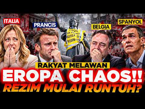 TERBAKAR Perancis RUSUH 🔥🔥🔥 Siapa DALANGNYA??
