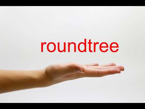 How to Pronounce roundtree - American English