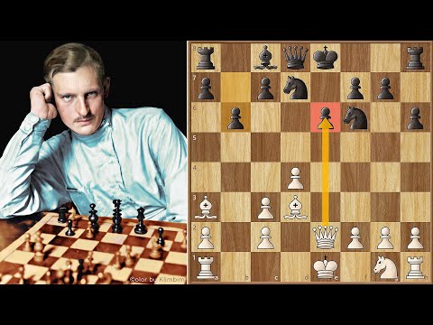 Alexander Alekhine Just Turned in His Grave...