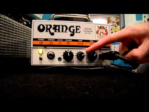 Orange Micro Terror head (Review & Demo) METAL,Cleans,Rock