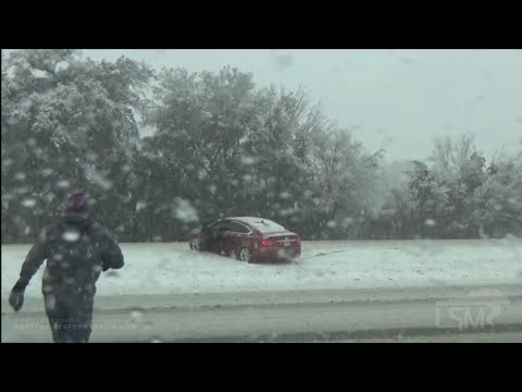 01-10-2021 Caldwell, TX - Snowy Travel Accident and Assist