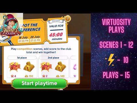 June’s Journey ~ Spot The Difference Competition ~ July 18 - 20, 2022