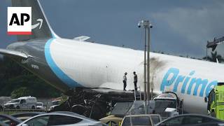 Control tower audio is released after Amazon plane crash in Miami