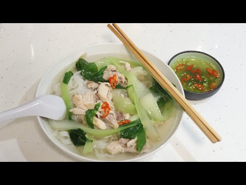 Vietnamese Chicken Noodle Soup | Tasty Low Calorie dish