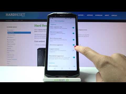 How to Show Emoji Suggestions in Doogee S70 – Predictive Emoji Feature