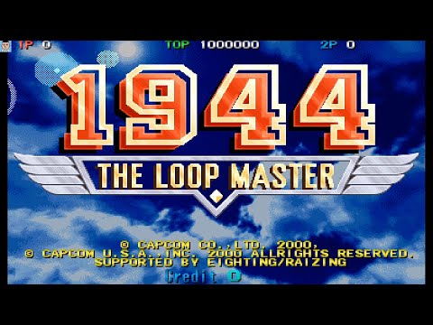 Longplay Casual - 1944: The Loop Master (CP System II) HD 2000