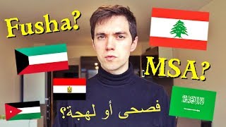 Learn Arabic: Fusha / MSA or Dialect