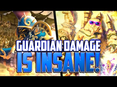 GUARDIANS DAMAGE NEEDS TO BE NERFED! - Guan Yu & Geb - Smite