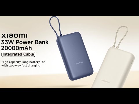 Xiaomi’s compact 33W Power Bank 20000mAh