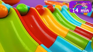 We collect a set of constructors for launching balls | Marble run race