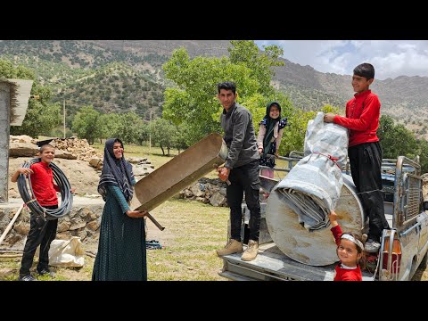 Water tanker; Ali Saleh solves the water problem in Akram's house