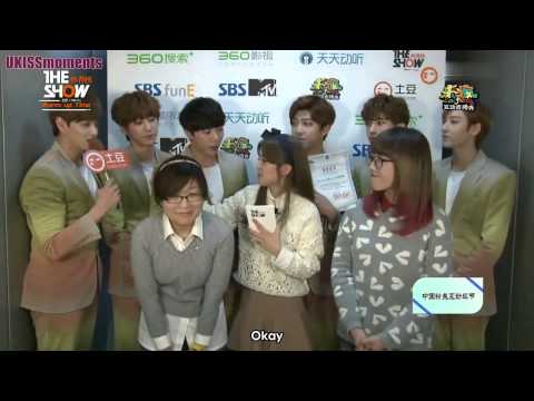 [ENG SUB] 150210 U-KISS THE SHOW - Warm-up Time -