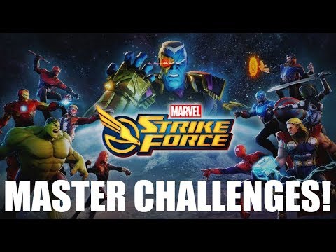 Guide to Mastering all Tier 8 Challenges - Marvel Strike Force