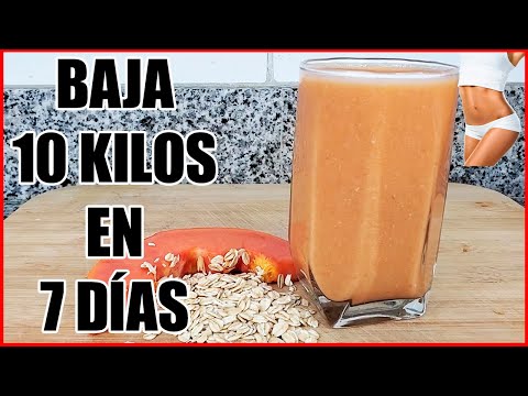 Dieta de la Papaya con avena baja 5 kilos en una semana
