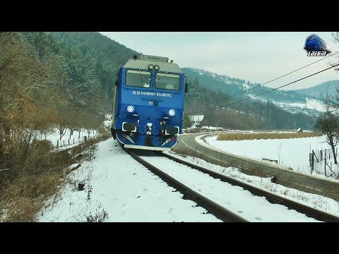Isabella~GM 64-0950-7 & Automotor DH2 DMU in Zapada/Snow in Defileul Crisului Repede - 04 March 2018