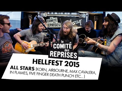 AC/DC “Highway To Hell” All Stars cover (Korn “Head”, Max Cavalera, Airbourne...) @ Hellfest 2015