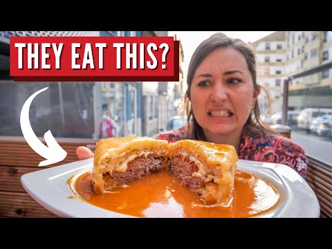 World's Weirdest Sandwich! Porto Travel Guide | Portugal Travel Series Part 2