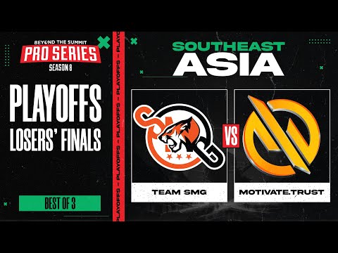 SMG vs MG.Trust Game 2 - BTS Pro Series 8 SEA: Playoffs w/ MLP & johnxfire