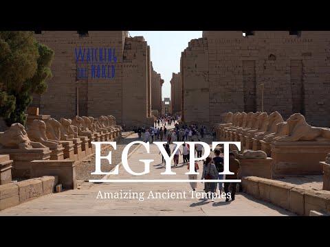 EGYPT | Temples at Karnak, Abydos and Dendera 4K UHD