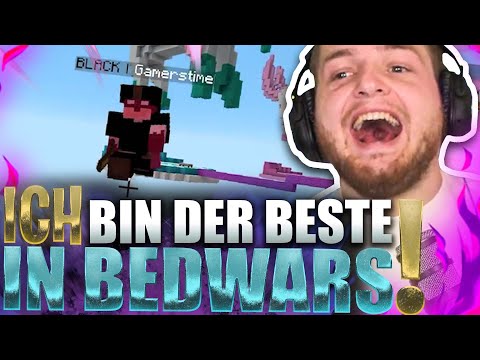 😎😱ICH rasiere KOMPLETT in BEDWARS! | MEINE beste RUNDE EVER?! | Minecraft LEGEND Server!