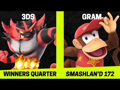 SmashLAN'd 172 Winners Quarter - 3DS vs Gram - SSBU Smash Ultimate Tournament