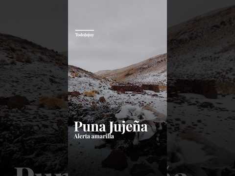 LLUVIA EN LA QUIACA Y NIEVE EN LA PUNA JUJEÑA