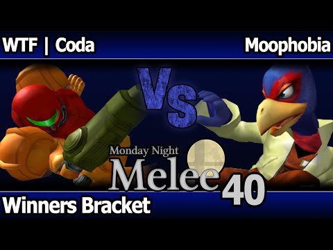 MNM 40 Melee - WTF | Coda (Samus) vs Moophobia (Falco) - Winners Bracket