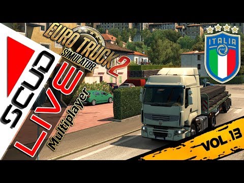 ScudLIVE | Euro Truck Simulator 2 vol.13. | Irány Olaszország! [HUN] HD