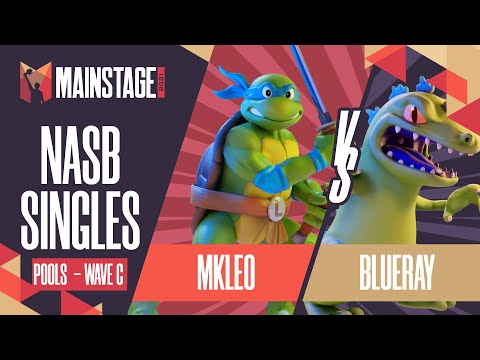MkLeo vs BlueRay - Nick All-Star Brawl: Pools Wave C - Mainstage 2021 | Leonardo vs Reptar (NASB)