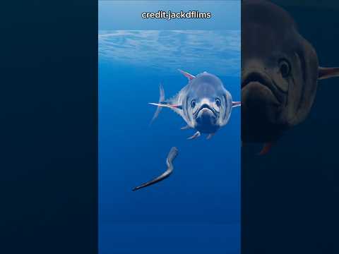This Eel Fish Escaped From Inside Its Predator