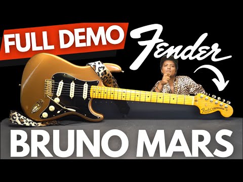 Fender Bruno Mars Signature Stratocaster 2023 - Mars Mocha image 9