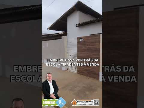 EMBREVE CASA À VENDA EM MONTEIRO-PB