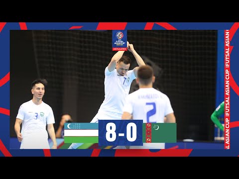 #ACFutsal2022 - Group B | Uzbekistan 8 - 0 Turkmenistan