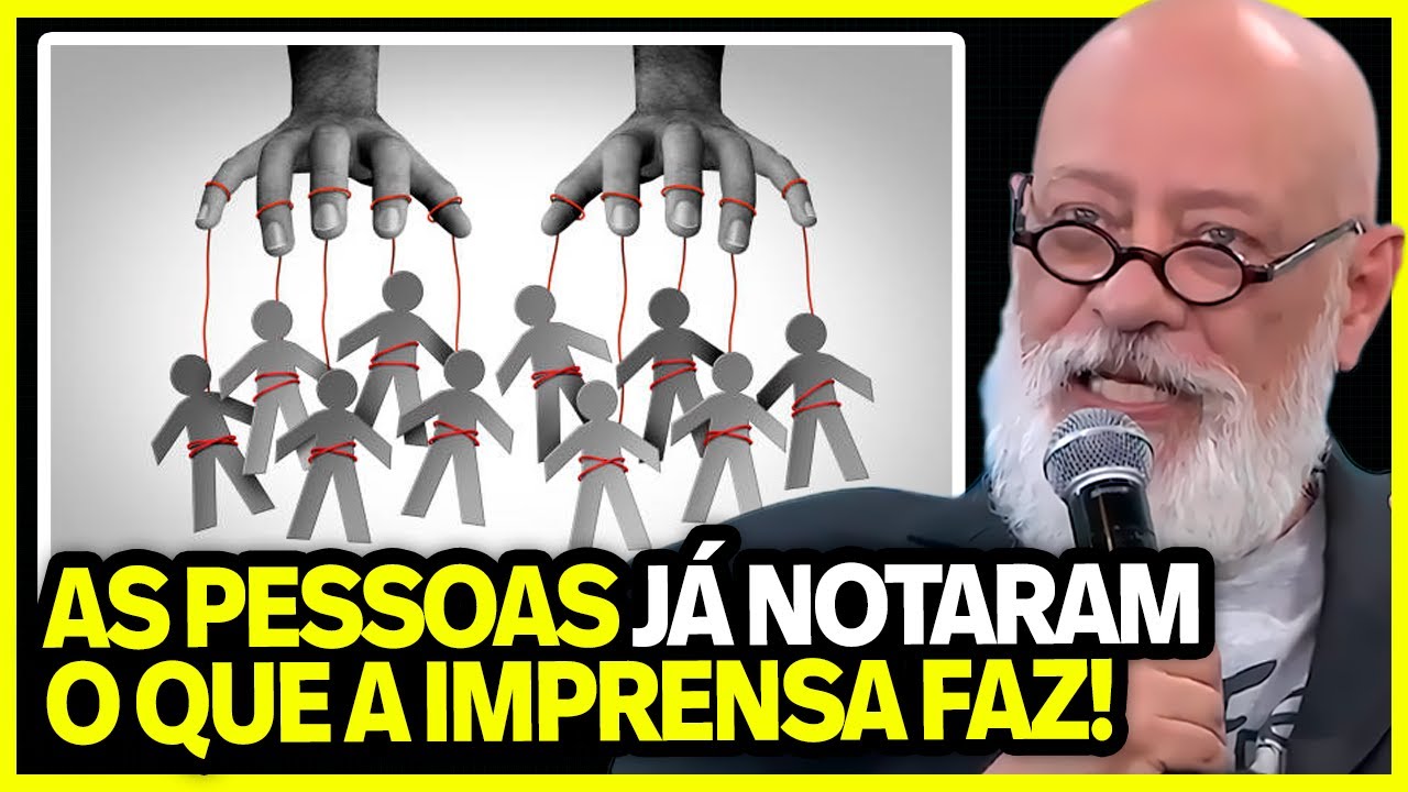 PONDÉ QUEBRA O SILÊNCIO E REVELA COMO A MÍDIA JORNALISTA MANIPULA AS INFORMAÇÕES