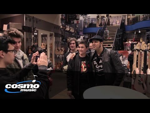 Fender Shop In Shop Grand Opening at Cosmo Music (featuring Billy Talent's Ian D'Sa)