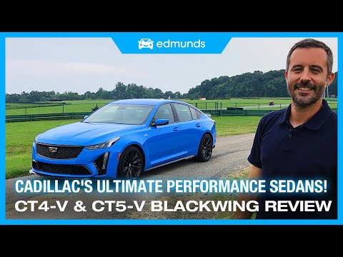 Cadillac CT4-V & CT5-V Blackwing Review | Luxury & Performance from Cadillac's Newest Sedans