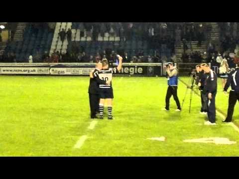 Featherstone Rovers v Leigh Centurions Celebration