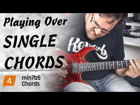 How To Play Over Minor 7b5 Chords - Improvisation Masterclass #4