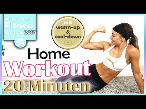 Workout für Zuhause - 20 Min HIIT für Anfänger & Fortgeschrittene - Ganzer Körper trainieren