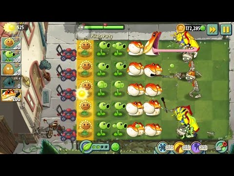 Plants vs. Zombies 2 pinata party January 24, 2016 || pinata party 1/24/2017