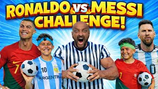 Ronaldo Vs. Messi Soccer Challenge: BIG PRIZE FOR THE WINNER thumbnail