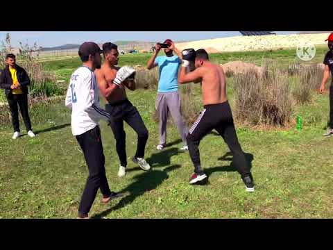 نزال القرن 😂🥊 رضوان ضد علي #التحدي#