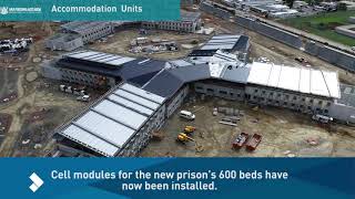 Drone footage of Waikeria Prison Development taken in October.