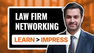 How to Network at Law Firms (When You Hate Networking)