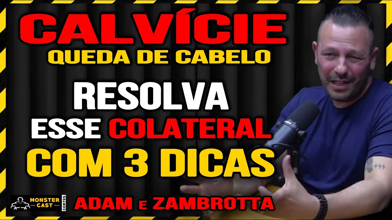 COLATERAIS DA OXANDROLONA: COMO ACABAR COM A QUEDA DE CABELO ! | ADAM & ZAMBROTTA