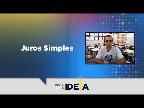 Pega Essa Ideia - Juros Simples