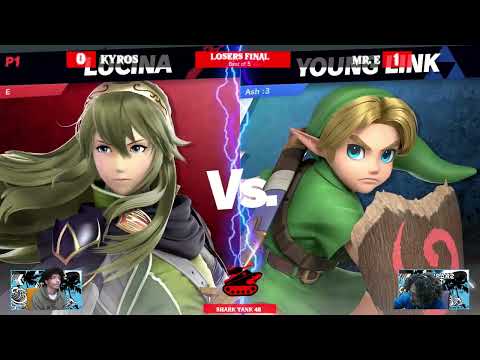 Shark Tank #49 Losers Finals - Mr. E (Lucina) Vs. Kyros (Young Link) - SSBU Tournament