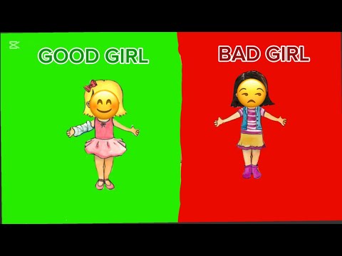 My play home plus-bad girl vs good girl😊😒