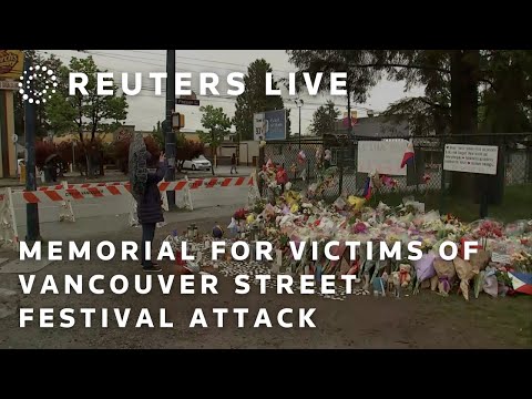 LIVE: Memorial for victims of Vancouver street festival attack